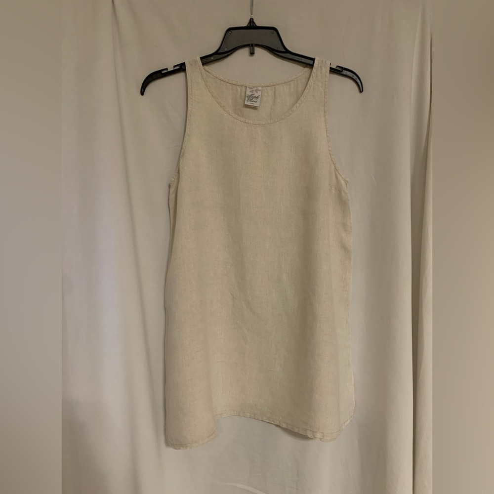 Natural Linen Tunic.